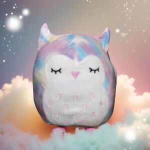 NWT 2021 Lesedi  the Pastel Tye Die Owl Squishmallow Plush 8”
